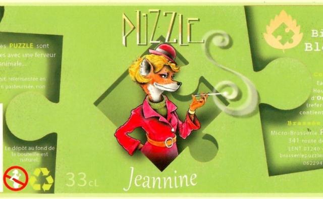Jeannine 5.0%, Brasserie Puzzle, France