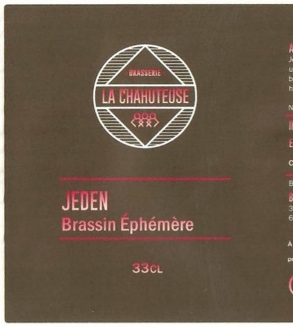 Jeden 5.8%, Brasserie La Chahuteuse [Closed], France