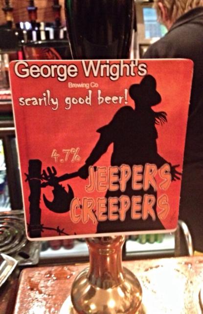 Jeepers Creepers 4.7%, George Wright Brewing Company, England