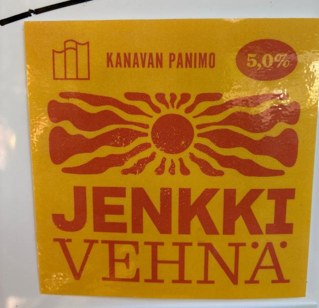 Jenkkivehnä 5.0%, Kanavan Panimo, Finland