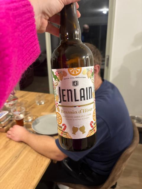Jenlain brassin d'hiver 2025 8.0%, Brasserie Duyck, France