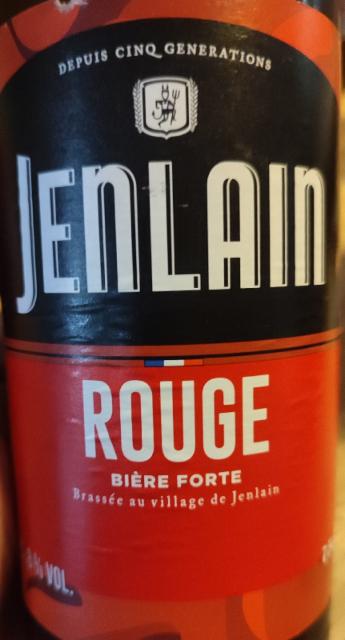 Jenlain Rouge 8.0%, Brasserie Duyck, France
