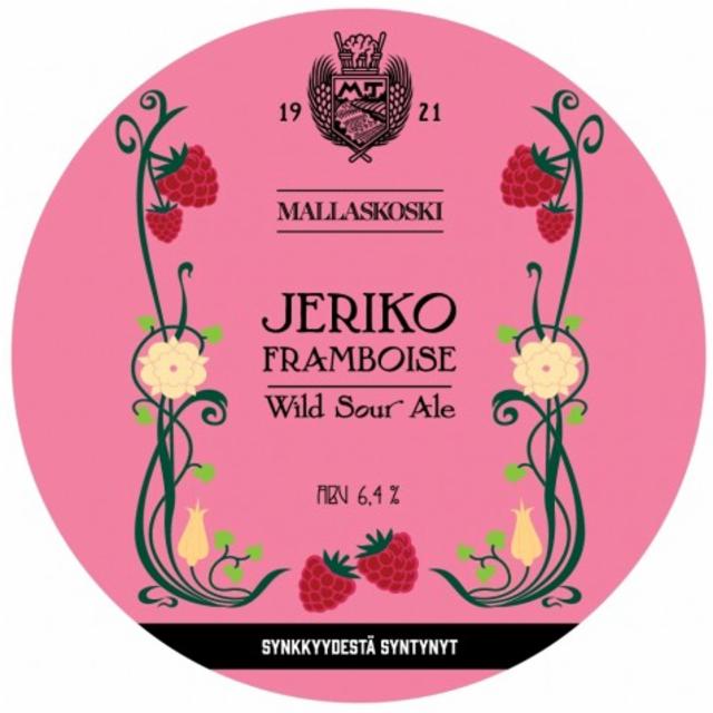 Jeriko Framboise 6.4%, Mallaskosken Panimo, Finland
