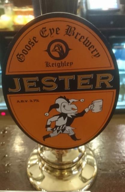 Jester 3.7%, Goose Eye Brewery, England