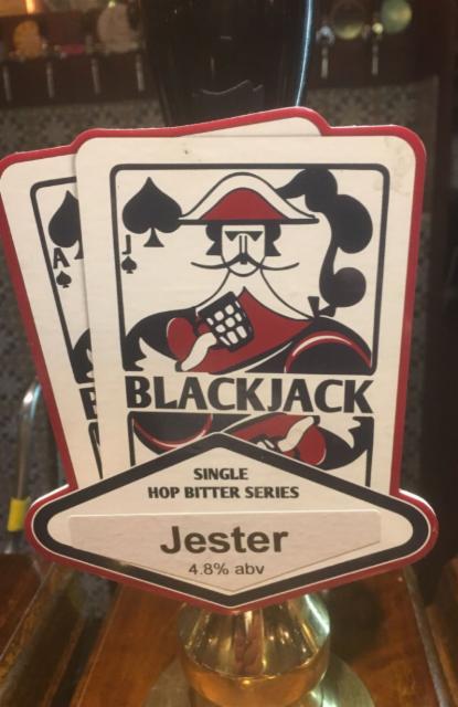 Jester 4.8%, Blackjack Brewing Company, England