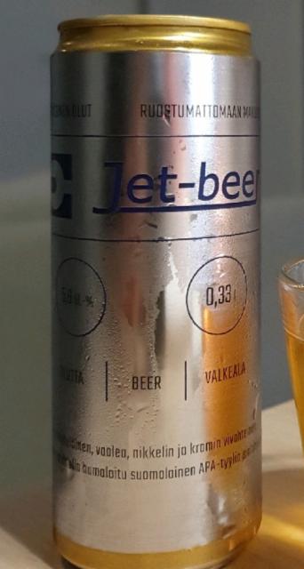 Jet-beer 5.6%, Panimo Hoppa, Finland