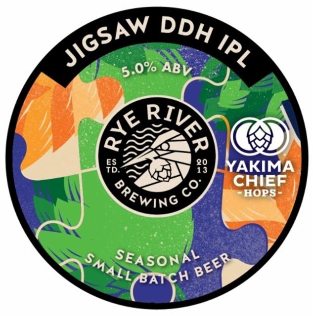 Jigsaw DDH IPL 5.0%, Rye River Brewing Co., Ireland