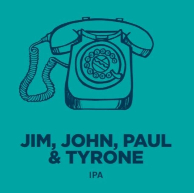Jim, John, Paul & Tyrone 6.5%, Pomona Island Brew Co, England