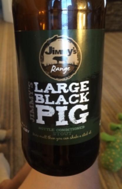 Jimmy's Large Black Pig 4.8%, Shalford Brewery, England