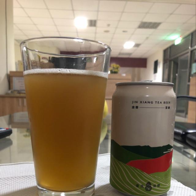 Jin Xiang Tea Beer 4.5%, Taihu Brewing Co / 臺虎, Taiwan