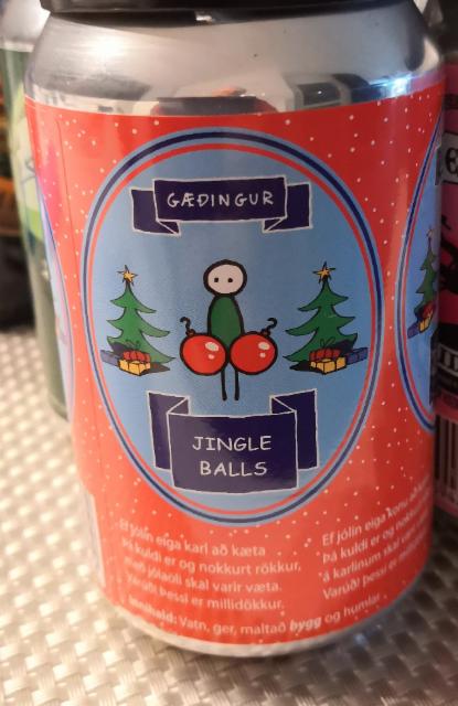Jingle Balls 5.0%, Gæðingur Öl Brugghús, Iceland
