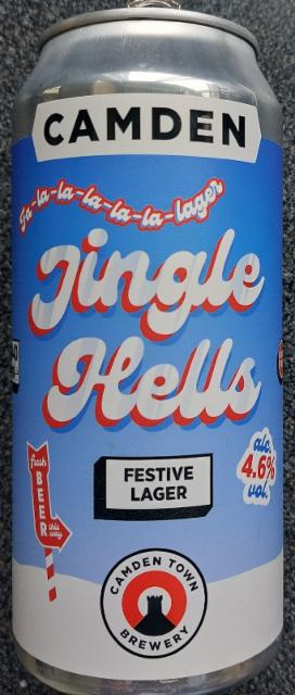 Jingle Hells 4.6%, Camden Town Brewery (AB InBev), England