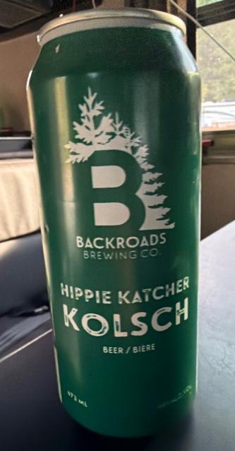 Jippi Karcher Kolsch 4.8%, Backroads Brewing Co., Canada
