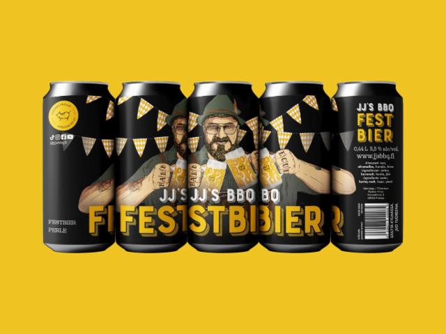 JJ's BBQ Festbier 5.5%, Panimo HIMO, Finland