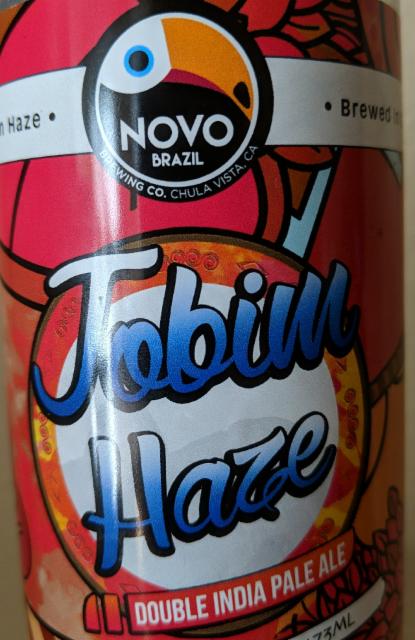 Jobim Haze 8.2%, Novo Brazil Brewing Co, United States