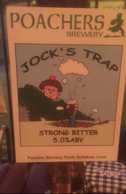 Jock's Trap 5.0%, Poachers Brewery, England