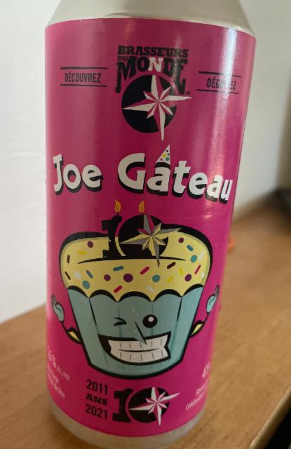 Joe gâteau 5.6%, Brasseurs du Monde / Le Picoleur, Canada
