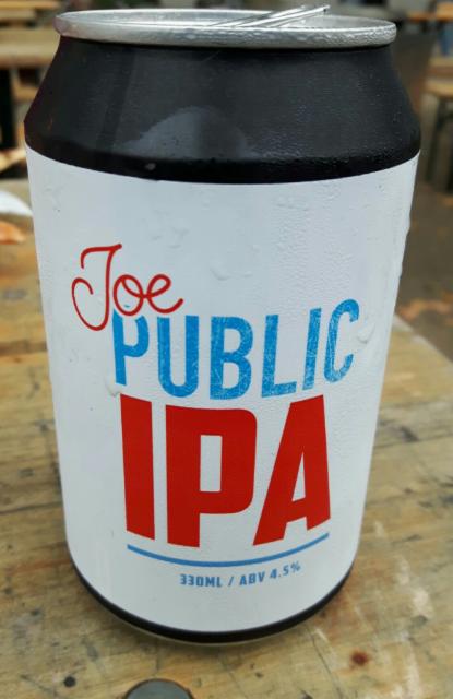 Joe Public IPA 4.5%, The Wobbly Brewing Company, England
