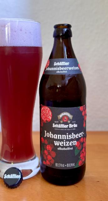 Johannisbeerweizen alkoholfrei, Schäffler Bräu