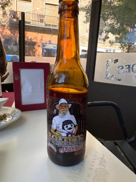 John's favourite red ale, Exclusiva cervezas