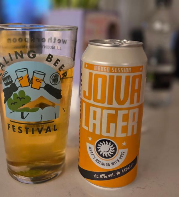 Joiva Lager Mango Session, ALDI Stores UK