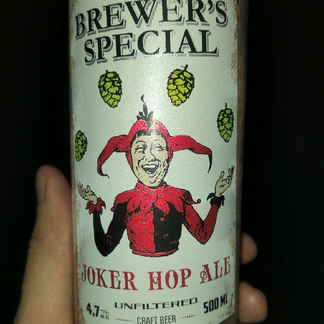 Brewer's Special Joker Hop Ale 4.7%, Saimaa Brewing Company, Finland