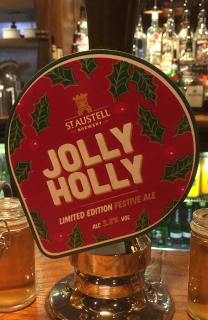 Jolly Holly 3.8%, St Austell Brewery, England