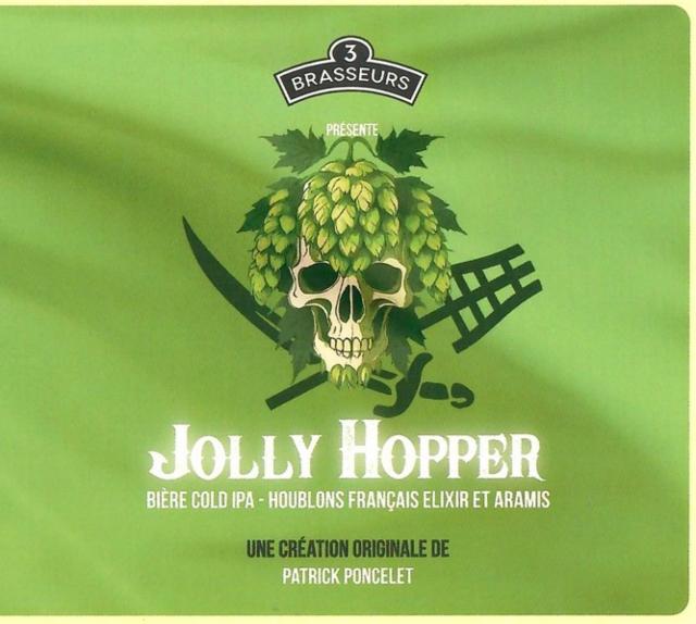 Jolly Hopper 6.8%, Les 3 Brasseurs / The 3 Brewers Lille, France