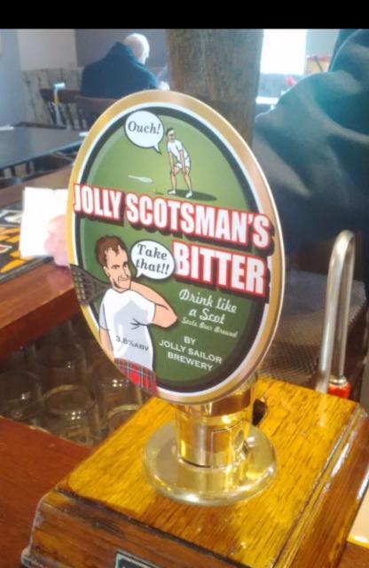 Jolly Scotsman's Bitter 3.8%, Jolly Sailor Brewery, England