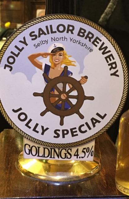 Jolly Special Goldings 4.5%, Jolly Sailor Brewery, England