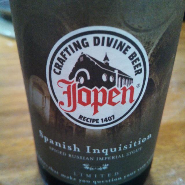 Spanish Inquisition 10.5%, Jopen, Netherlands