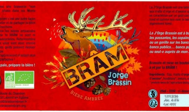 J'Orge Brassin, Brasserie Brâm