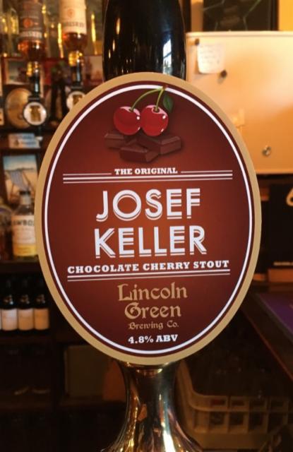 Josef Keller 4.8%, Lincoln Green Brewing, England