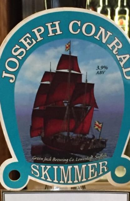 Joseph Conrad Skimmer 3.9%, Green Jack Brewery, England