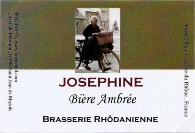 Joséphine Ambrée 6.0%, Brasserie Rhôdanienne [Closed], France