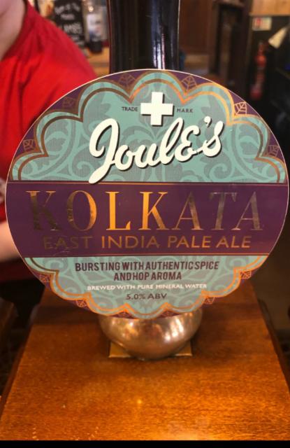 Kolkata 5.0%, Joule's Brewery, England