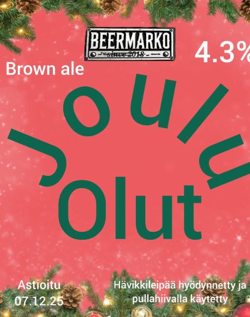 joulu olut 4.3%, beerMarko, Finland