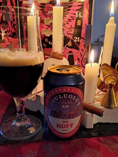 Jouluolut julöl koff 6.0%, Carlsberg Group, Denmark