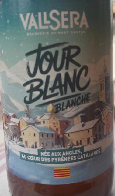 Jour blanc 4.3%, Vallsera Brasserie du haut canton, France