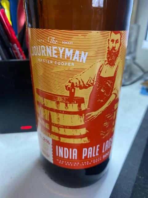 Journeyman India Pale Lager 5.2%, Pearse Lyons Brewery, Ireland