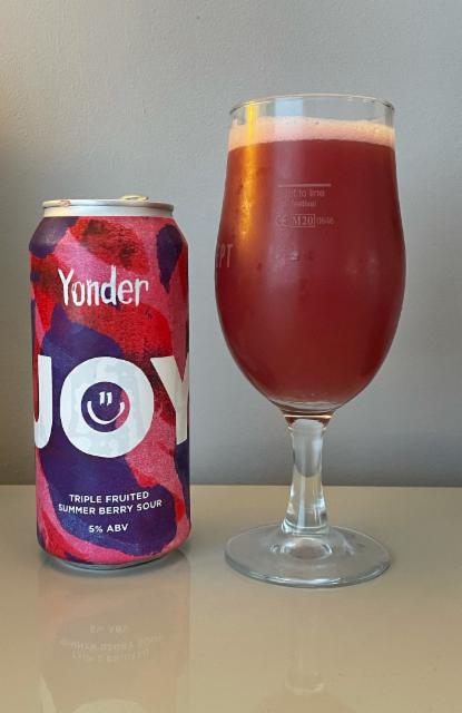 Joy 5.0%, Yonder Brewing, England