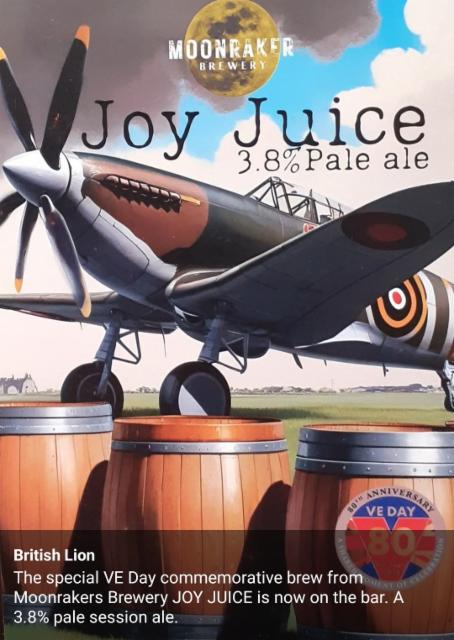 Joy Juice 3.8%, Moonraker Brewery, England