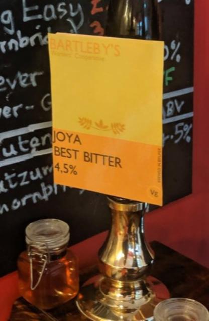 Joya 4.5%, Bartleby's Brewery, England