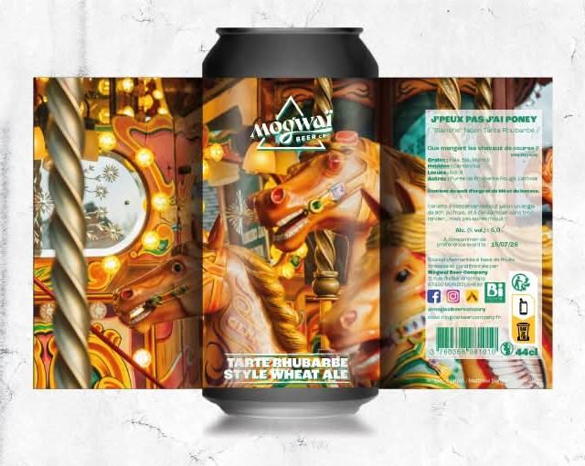 J'Peux Pas J'Ai Poney 5.0%, Mogwaï Beer Company, France