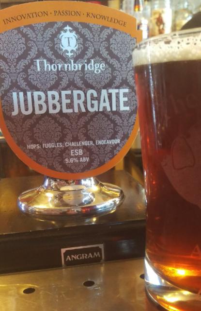 jubbergate 5.6%, Thornbridge Brewery, England