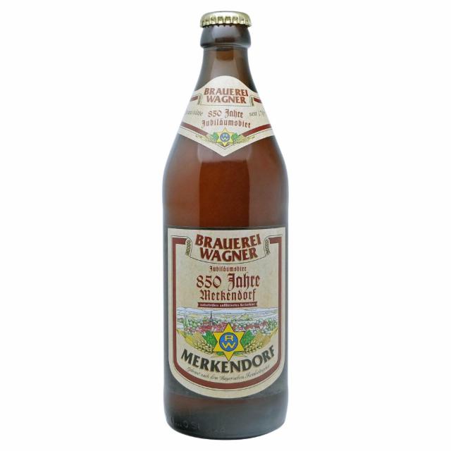 Jubiläumsbier 850 Jahre Merkendorf 5.5%, Brauerei Wagner Merkendorf, Germany