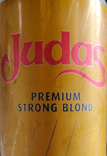Judas Premium Strong Blond 7.2%, Brouwerij Alken-Maes (Heineken), Belgium