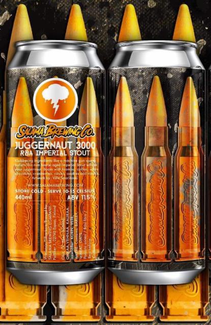 Juggernaut 3000 11.5%, Salama Brewing Company, Finland