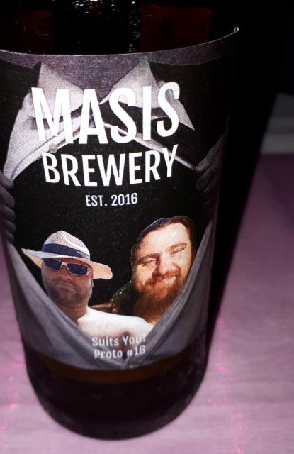 Suits You! 5.5%, Masis Brewery, Finland