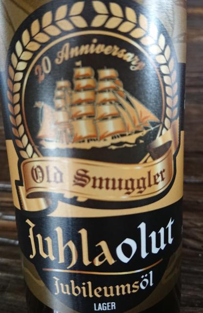 Juhlaolut Old Smuggler 5.2%, Mallassepät, Finland
